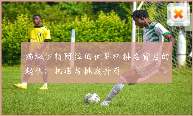 揭秘沙特阿拉伯世界杯排名背后的起伏：机遇与挑战并存