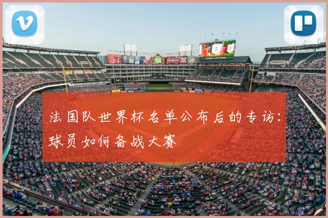 法国队世界杯名单公布后的专访:球员如何备战大赛