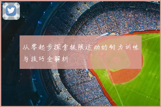 从零起步探索极限运动的耐力训练与技巧全解析
