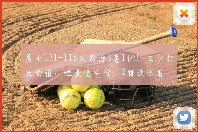 勇士131-118灰熊迎3喜1忧!三少打出价值,理查德可行,2将没法看