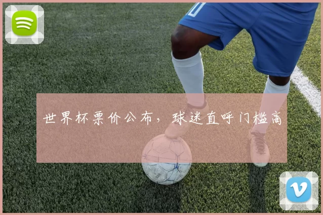 世界杯票价公布,球迷直呼门槛高