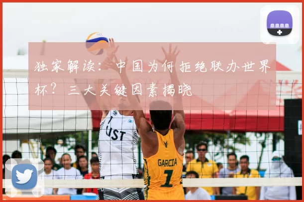 独家解读：中国为何拒绝联办世界杯？三大关键因素揭晓